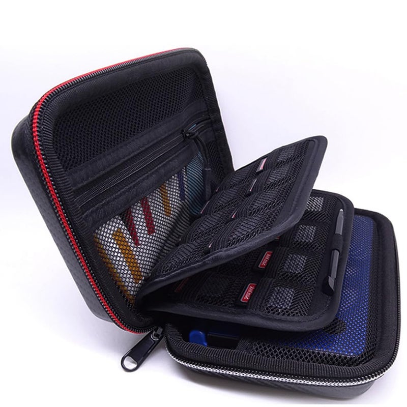 VSEER Carrying Case for New Nintendo NDS XL / NDS 2XL - Hard Protective Travel Case - Black - Image 3